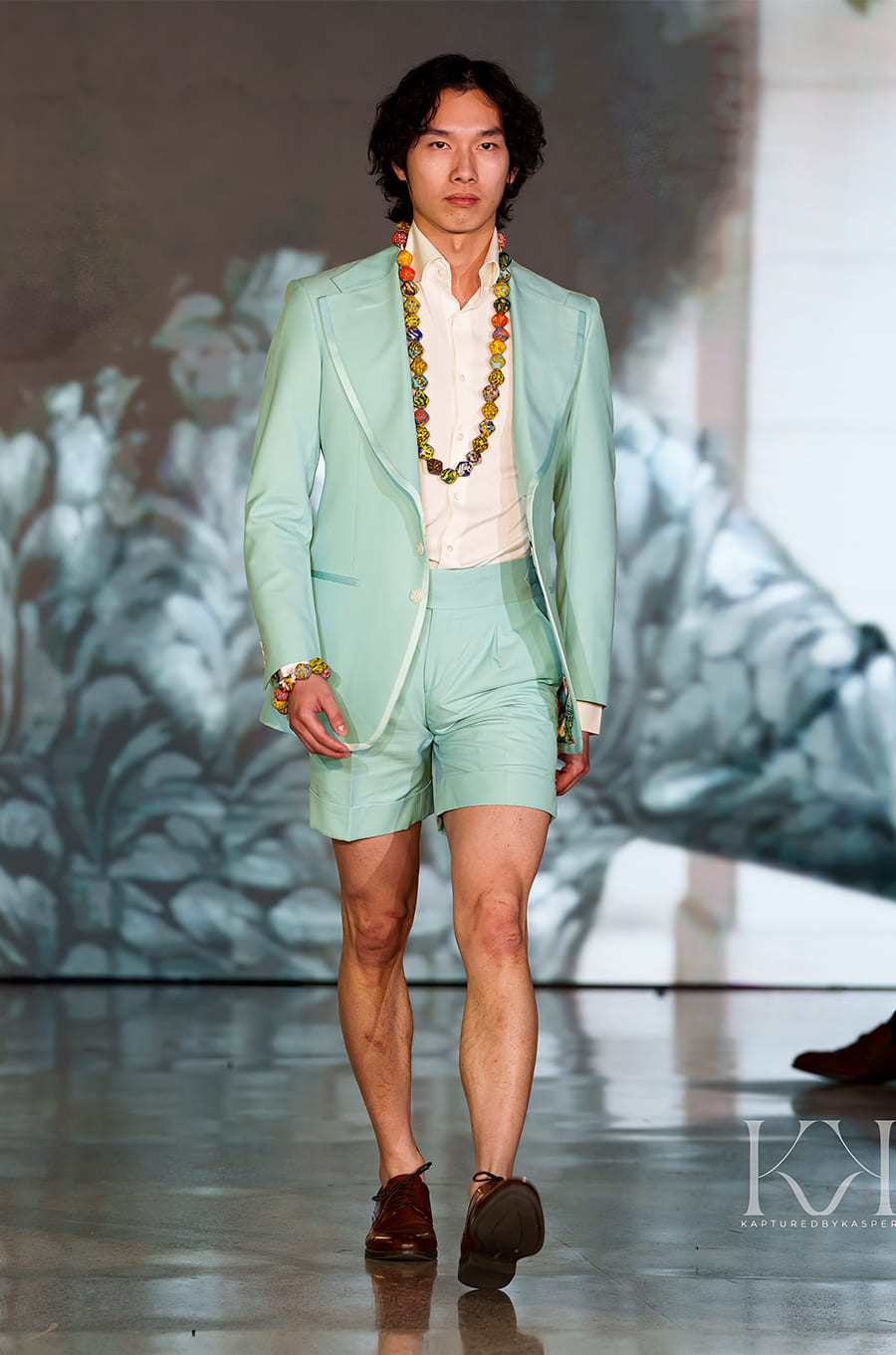 Vadem Mint Turquoise Jacket and Short Set