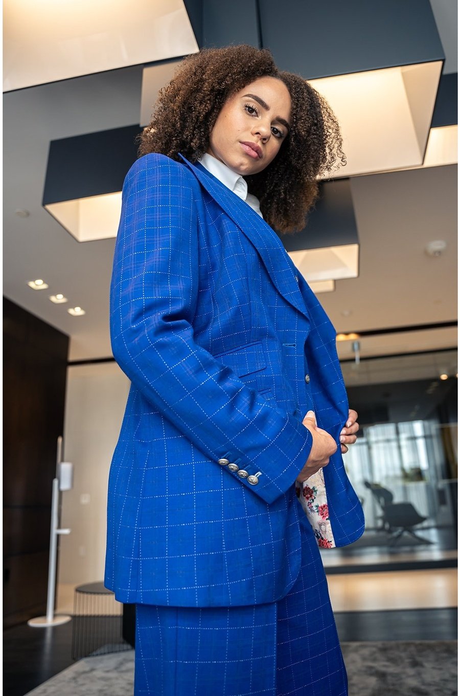 Sapphire shop blue blazer